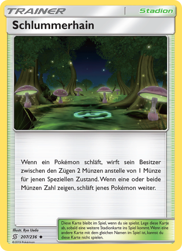Schlummerwald 207 — Bund der Gleichgesinnten (German Pokémon TCG card)