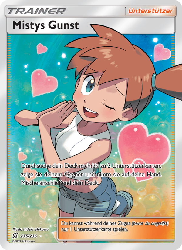 Mistys Gunst 235 — Bund der Gleichgesinnten (German Pokémon TCG card)