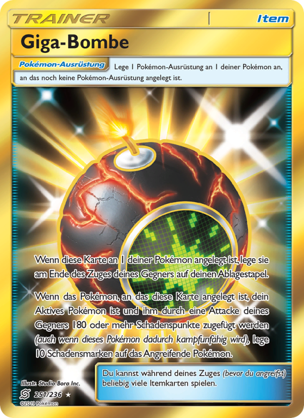 Giga-Bombe 251 — Bund der Gleichgesinnten (German Pokémon TCG card)