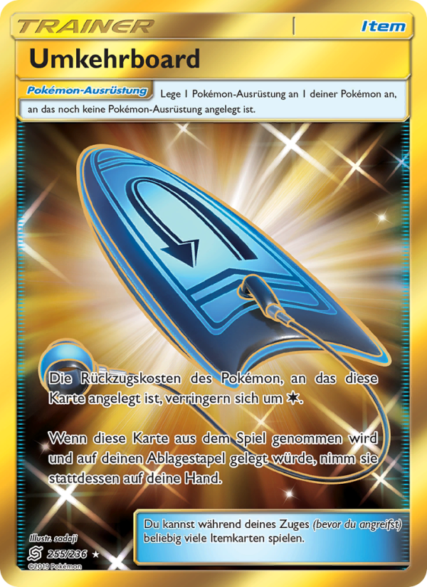 Umkehrboard 255 — Bund der Gleichgesinnten (German Pokémon TCG card)