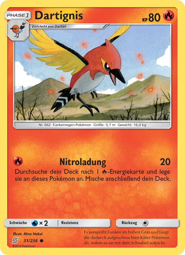 Dartignis 31 — Unified Minds (German Pokémon TCG card)