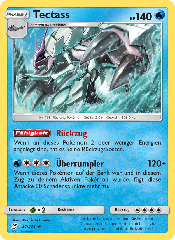 Tectass 51 — Bund der Gleichgesinnten (German Pokémon TCG card)