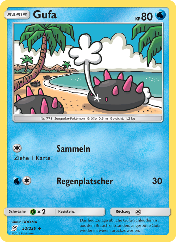 Gufa 52 — Bund der Gleichgesinnten (German Pokémon TCG card)