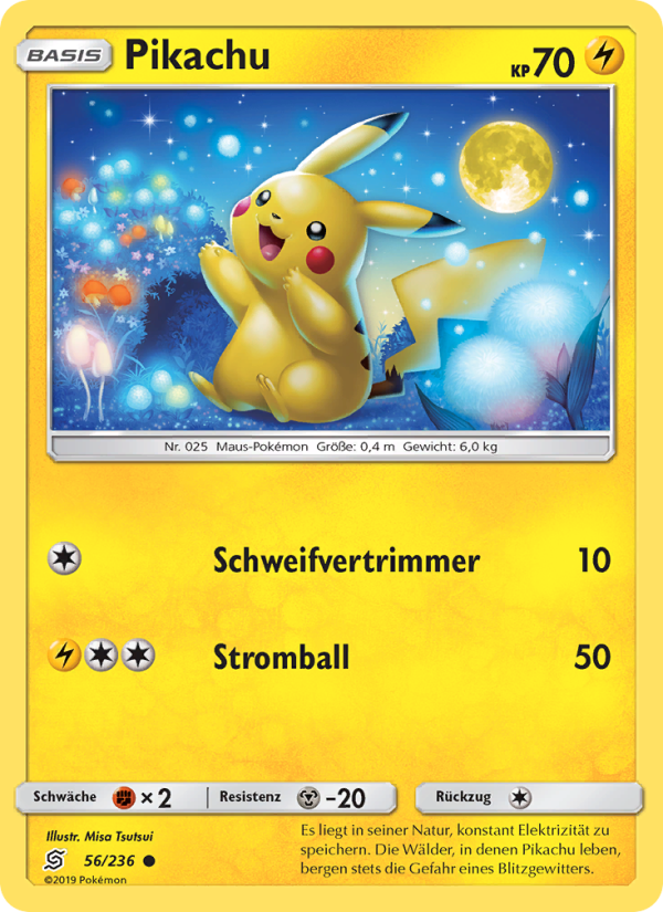 Pikachu 56 — Bund der Gleichgesinnten (German Pokémon TCG card)