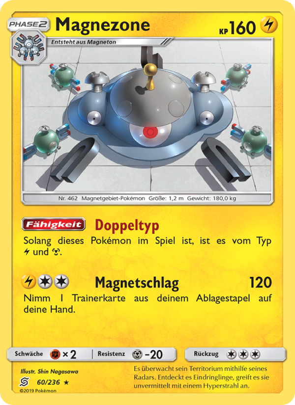 Magnezone 60 — Bund der Gleichgesinnten (German Pokémon TCG card)