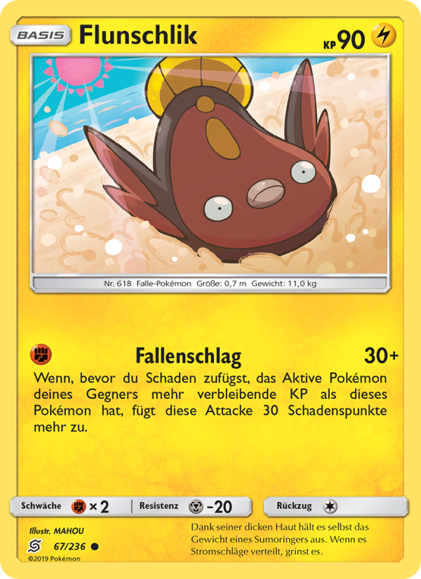 Flunschlik 67 — Bund der Gleichgesinnten (German Pokémon TCG card)