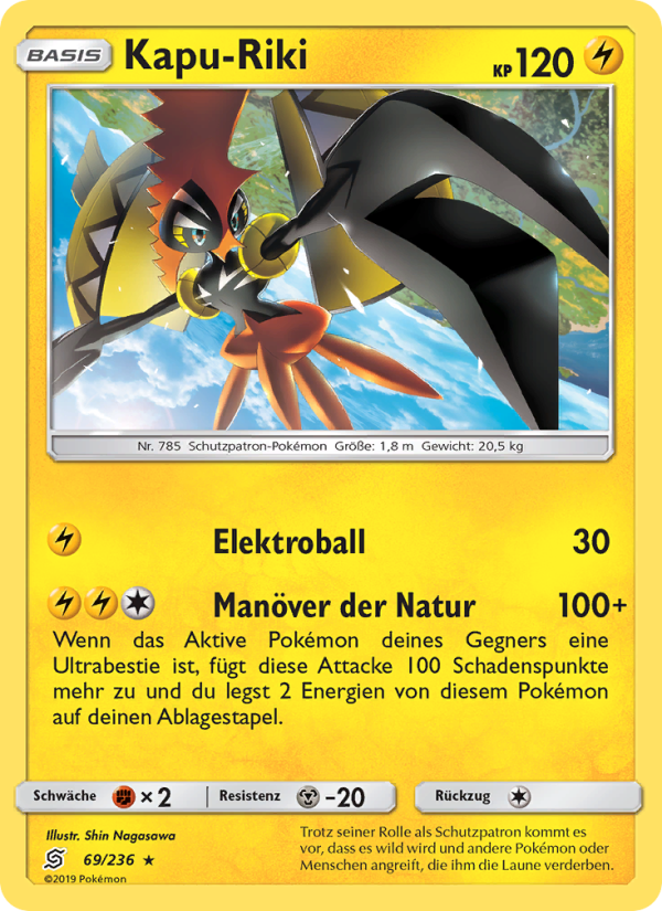 Kapu-Riki 69 — Bund der Gleichgesinnten (German Pokémon TCG card)