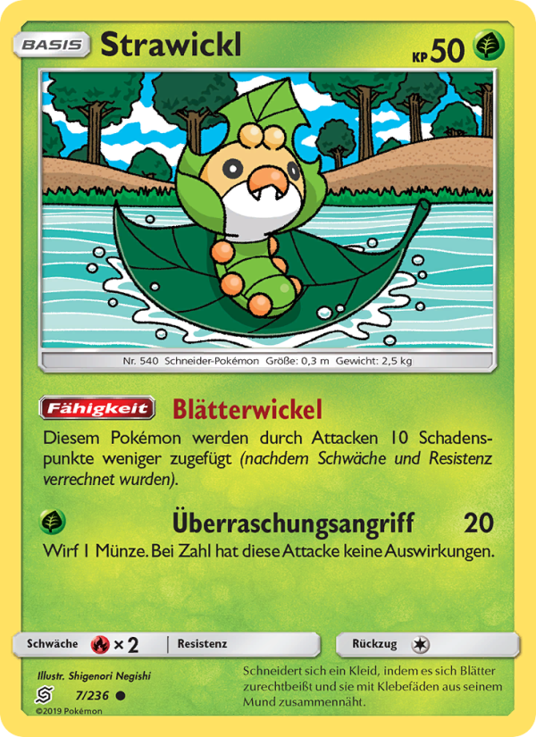 Strawickl 7 — Unified Minds (German Pokémon TCG card)