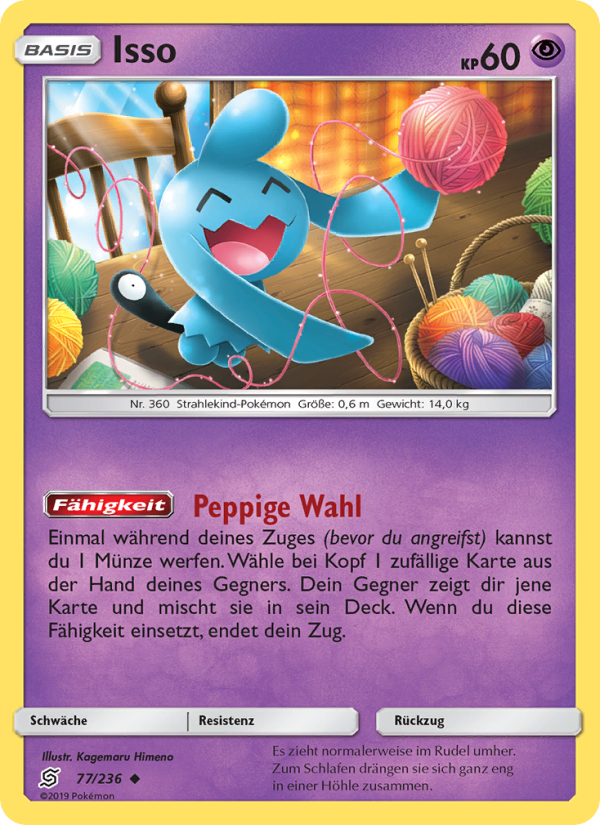 Isso Pokémon TCG cards