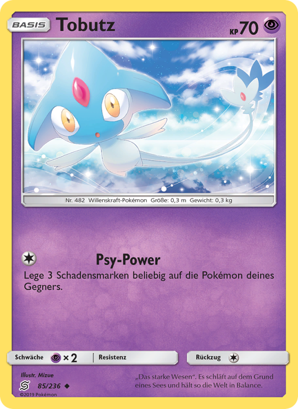 Tobutz 85 — Bund der Gleichgesinnten (German Pokémon TCG card)