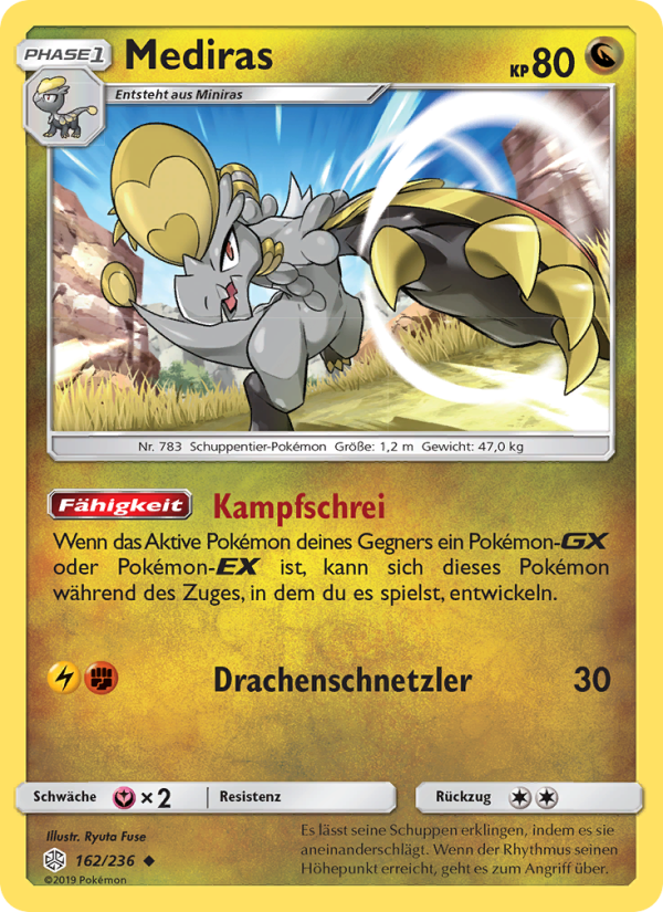 Mediras Pokémon TCG cards