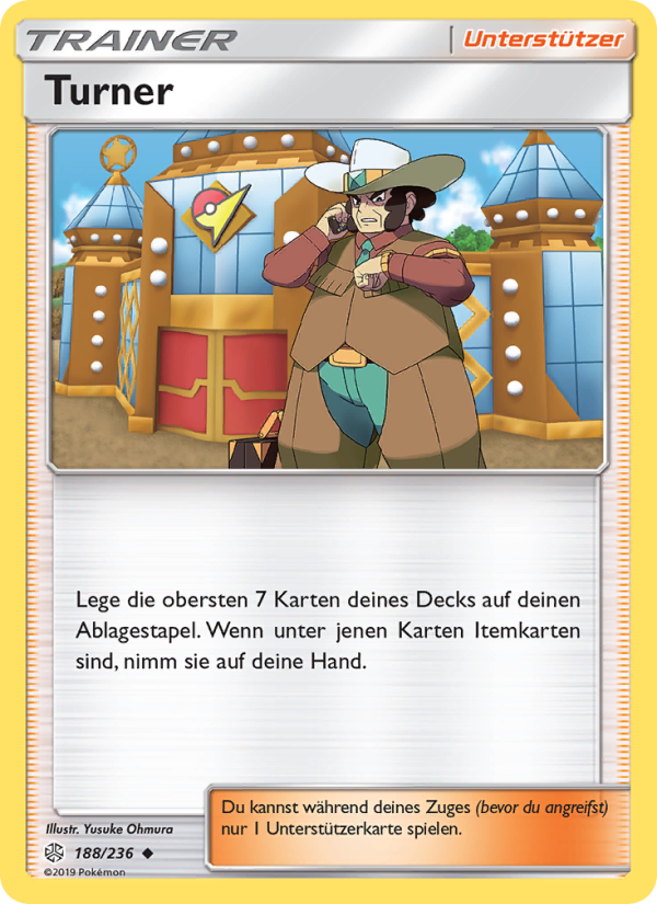 Turner 188 — Welten im Wandel (German Pokémon TCG card)