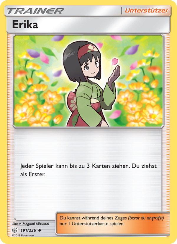 Erika 191 — Welten im Wandel (German Pokémon TCG card)