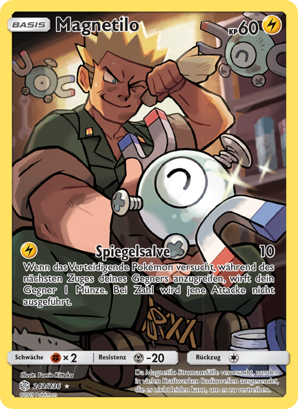 Magnetilo 242 — Welten im Wandel (German Pokémon TCG card)