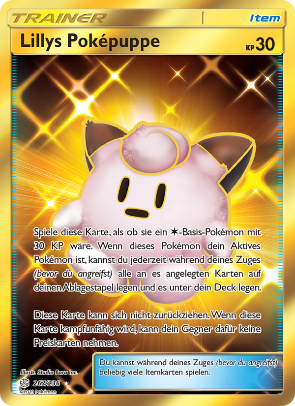 Lillys Poképuppe 267 — Welten im Wandel (German Pokémon TCG card)