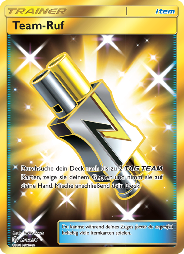 Team-Ruf 270 — Welten im Wandel (German Pokémon TCG card)