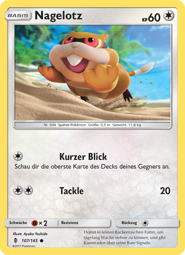 Nagelotz Pokémon TCG cards
