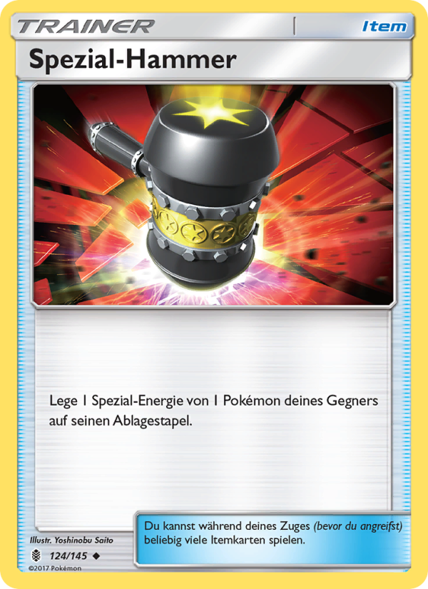 Spezial-Hammer 124 — Stunde der Wächter (German Pokémon TCG card)