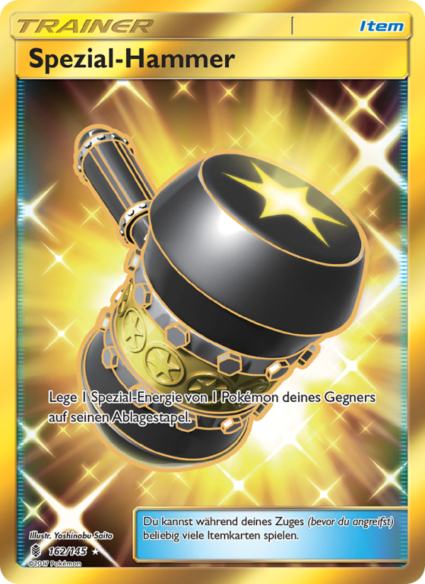 Spezial-Hammer 162 — Stunde der Wächter (German Pokémon TCG card)