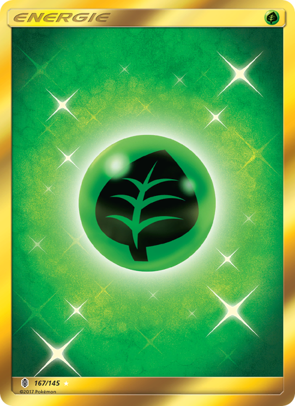 Pflanze-Energie 167 — Stunde der Wächter (German Pokémon TCG card)