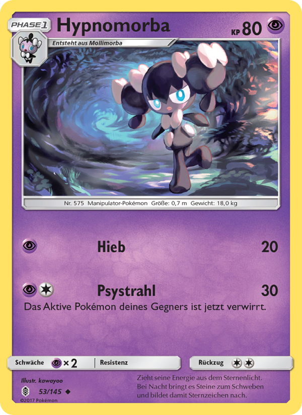Hypnomorba 53 — Stunde der Wächter (German Pokémon TCG card)