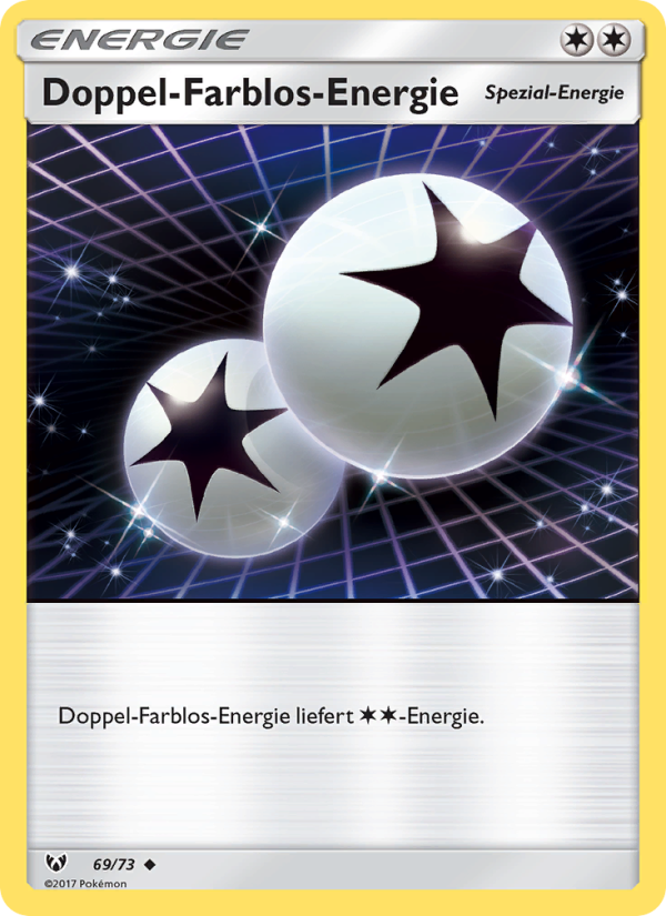 Doppel-Farblos-Energie 69 — Schimmernde Legenden (German Pokémon TCG card)
