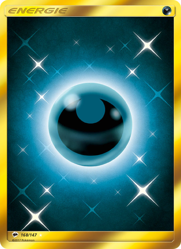 Finsternis-Energie 168 — Nacht in Flammen (German Pokémon TCG card)
