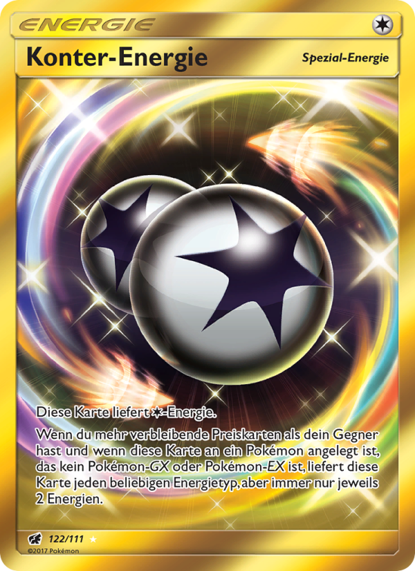 Konter-Energie 122 — Aufziehen der Sturmröte (German Pokémon TCG card)