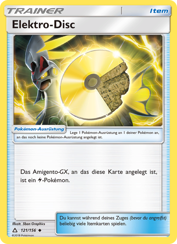Elektro-Disc 121 — Ultra-Prisma (German Pokémon TCG card)