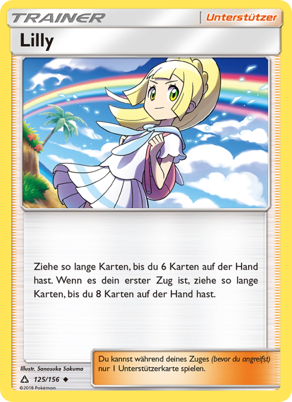 Lilly 125 — Ultra-Prisma (German Pokémon TCG card)