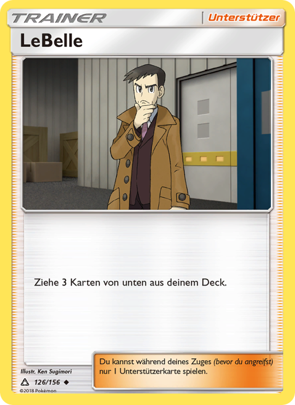 LeBelle 126 — Ultra-Prisma (German Pokémon TCG card)