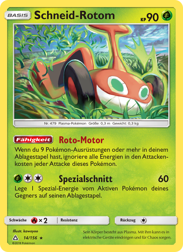 Schneid-Rotom Pokémon TCG cards