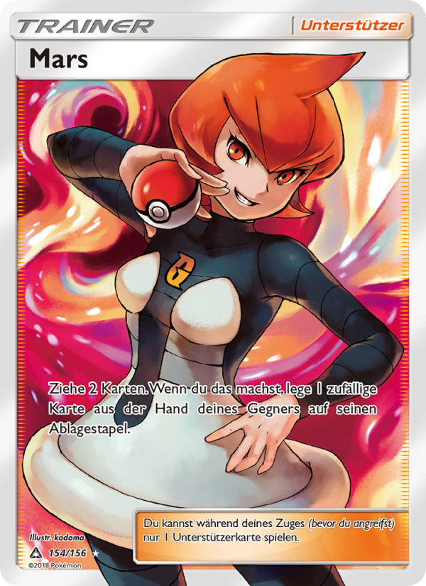 Mars 154 — Ultra-Prisma (German Pokémon TCG card)