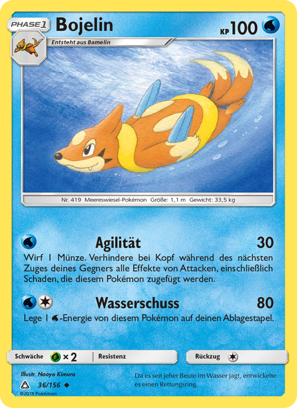 Bojelin 36 — Ultra-Prisma (German Pokémon TCG card)