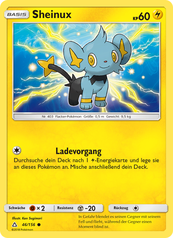 Sheinux 46 — Ultra-Prisma (German Pokémon TCG card)