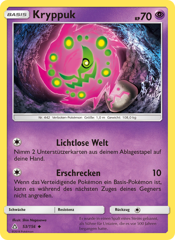 Kryppuk 53 — Ultra-Prisma (German Pokémon TCG card)