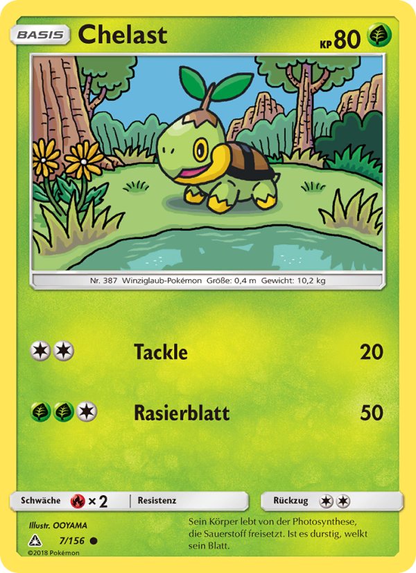 Chelast 7 — Ultra Prism (German Pokémon TCG card)