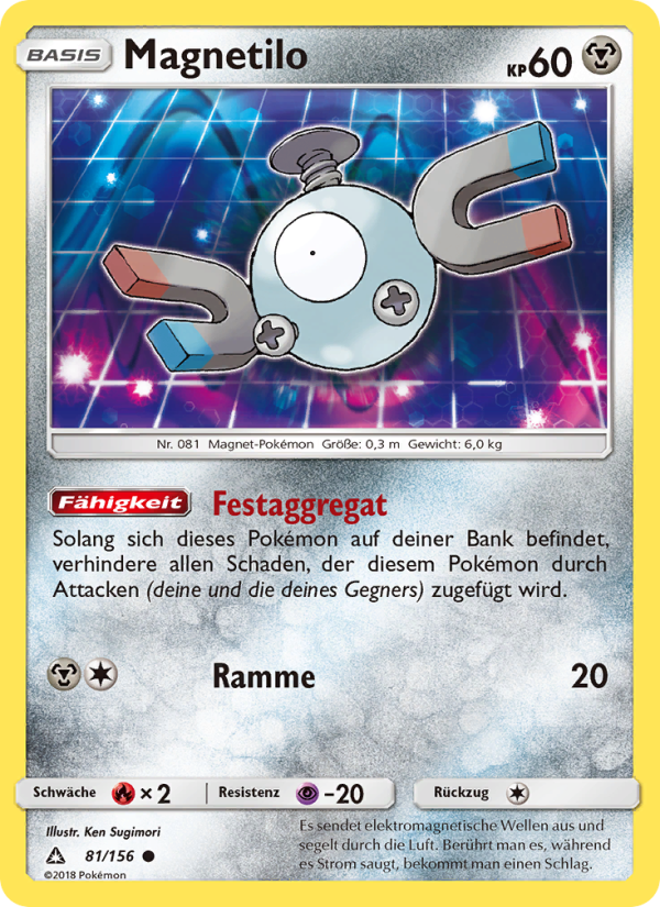 Magnetilo 81 — Ultra-Prisma (German Pokémon TCG card)