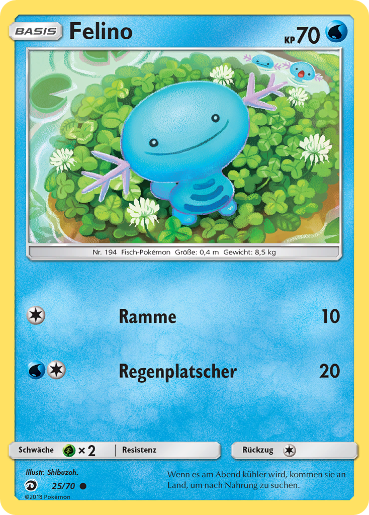 Felino 25 — Majestät Der Drachen (German Pokémon TCG card)