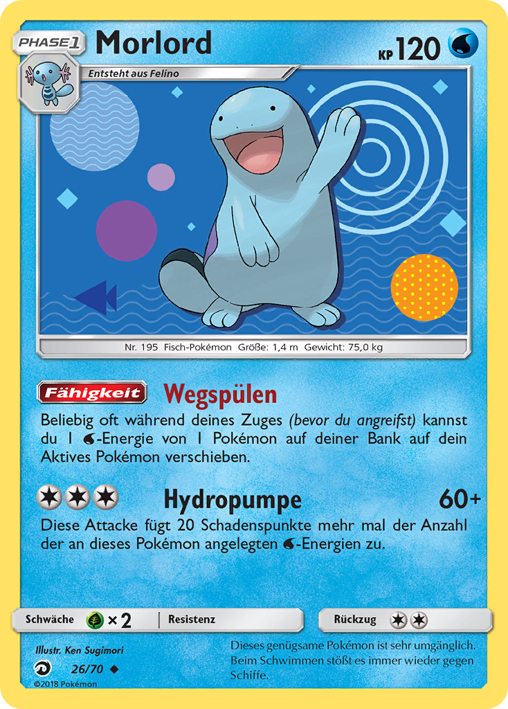 Morlord 26 — Majestät Der Drachen (German Pokémon TCG card)