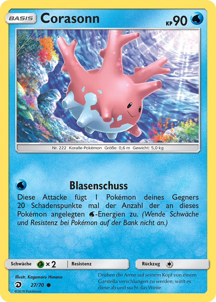 Corasonn 27 — Majestät Der Drachen (German Pokémon TCG card)