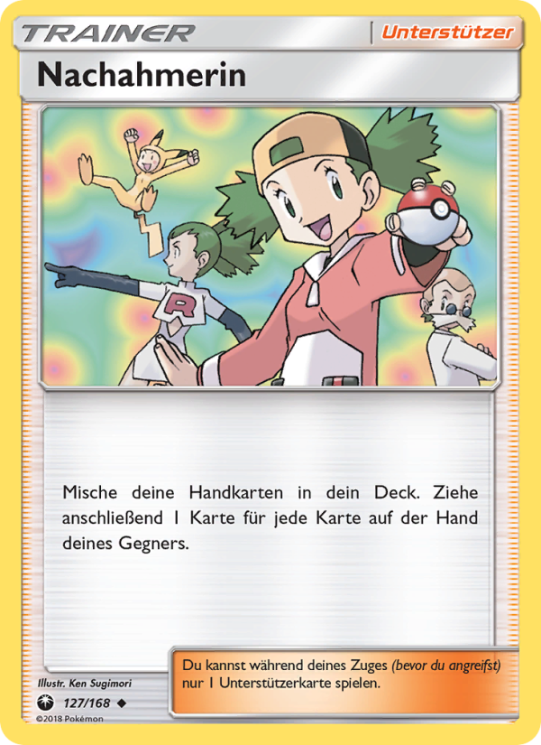 Nachahmerin 127 — Sturm Am Firmament (German Pokémon TCG card)