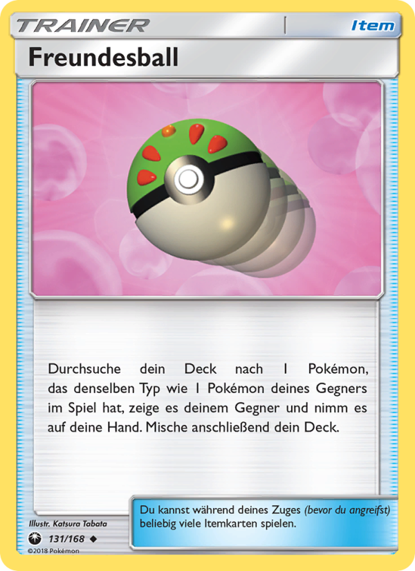 Freundesball 131 — Sturm Am Firmament (German Pokémon TCG card)