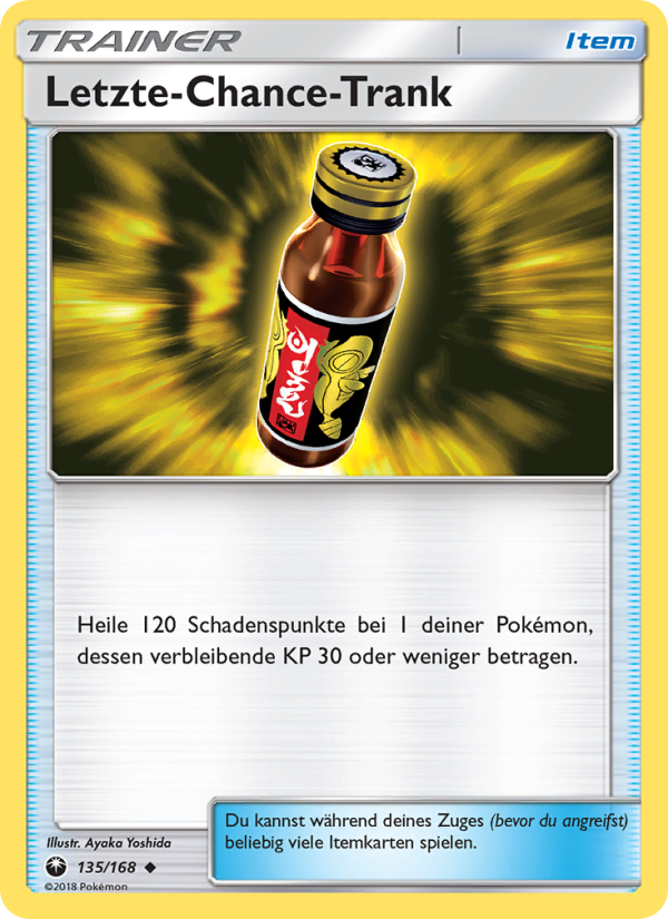 Letzte-Chance-Trank 135 — Sturm Am Firmament (German Pokémon TCG card)