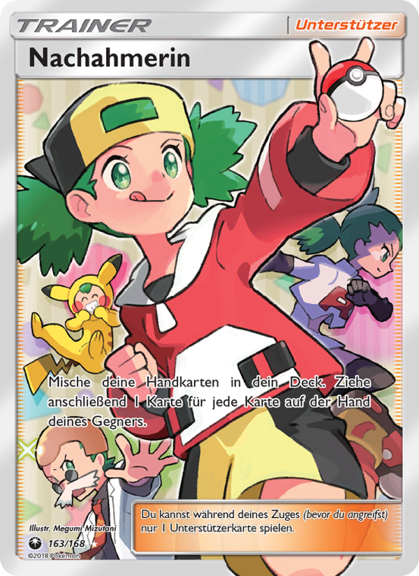 Nachahmerin 163 — Sturm Am Firmament (German Pokémon TCG card)