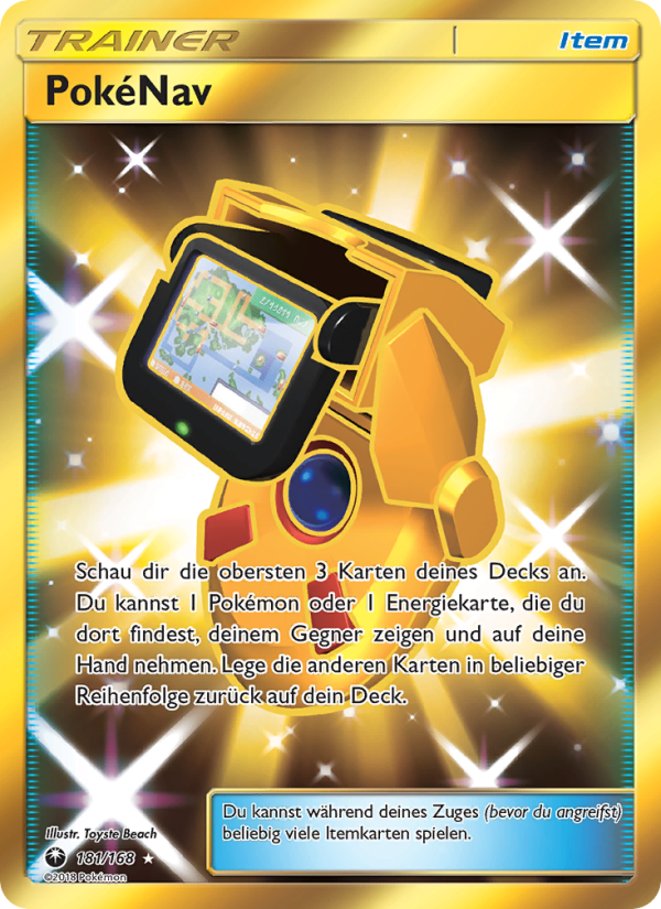 PokéNav 181 — Sturm Am Firmament (German Pokémon TCG card)