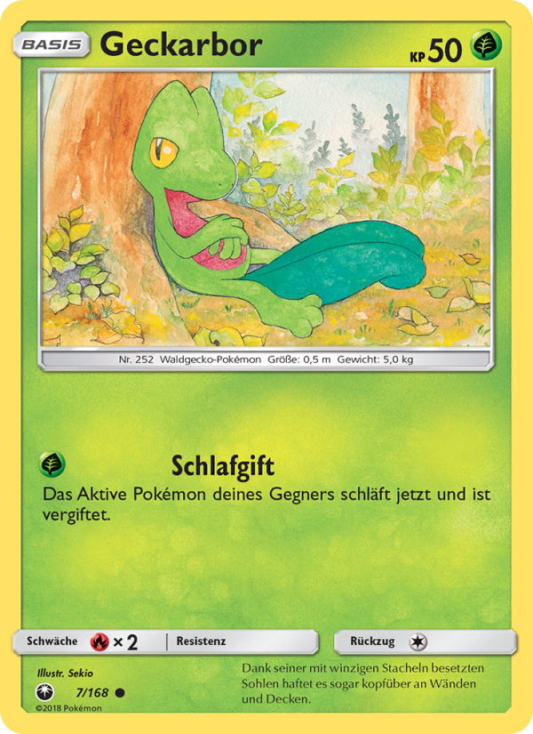 Geckarbor 7 — Celestial Storm (German Pokémon TCG card)