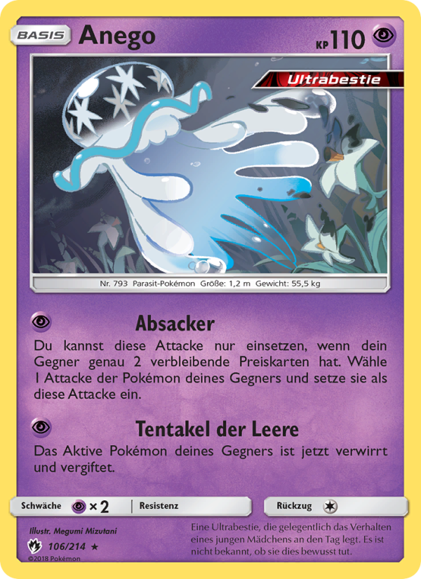 Anego Pokémon TCG cards