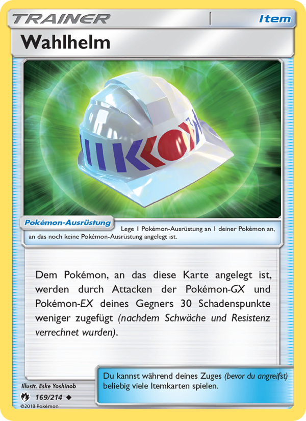 Wahlhelm 169 — Echo des Donners (German Pokémon TCG card)
