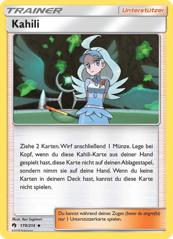 Kahili 179 — Echo des Donners (German Pokémon TCG card)